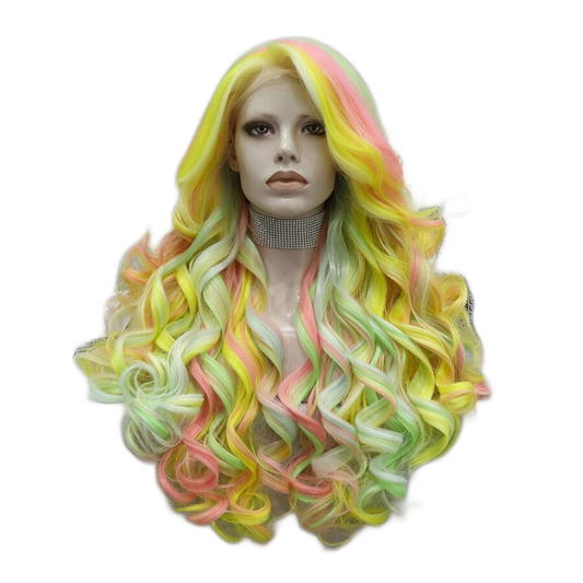 Queen Marlee Long Rainbow Wig