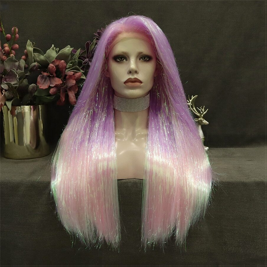 Queen  Rosie Pink Ombre Wig