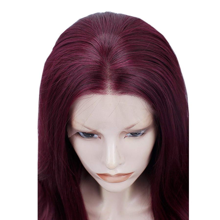 Gloria Hole Red Curly Wig
