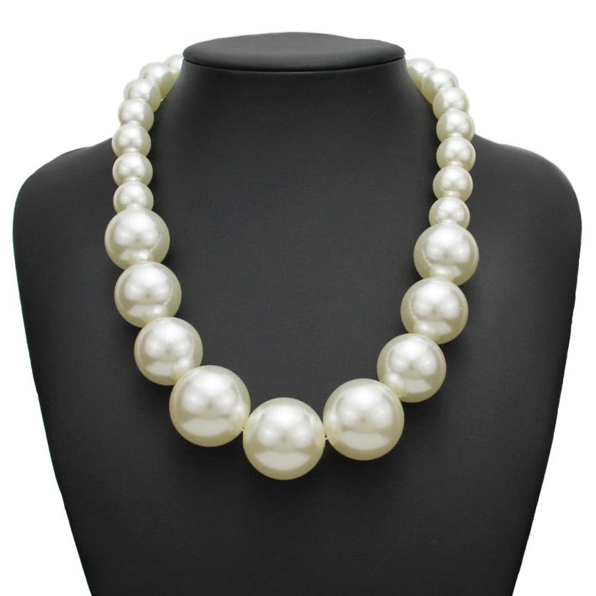 Big Pearls Choker Necklace