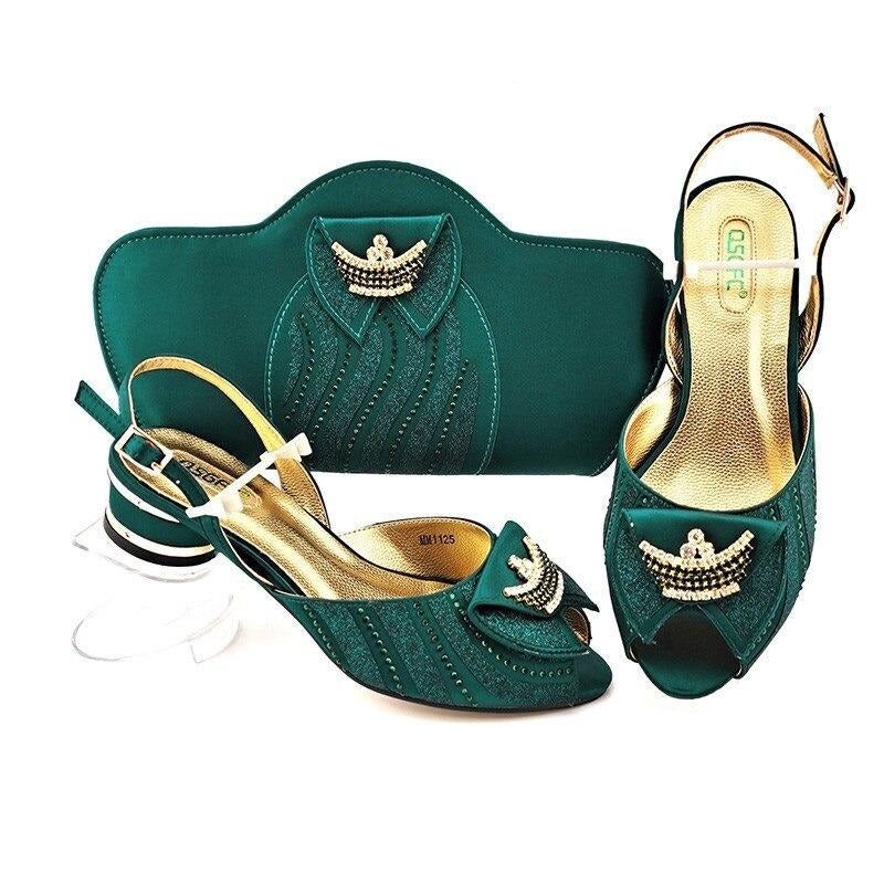 Pria Steen Shoes and Bag Set