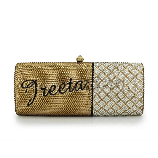 Personalized Lux Crystal Clutch