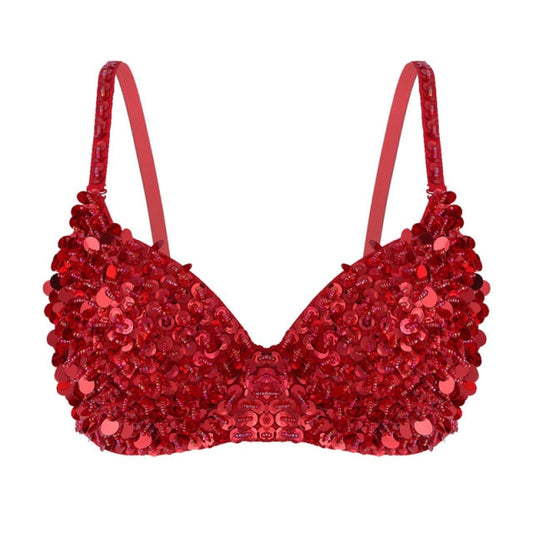 Sparkle Sequins Padded Bra