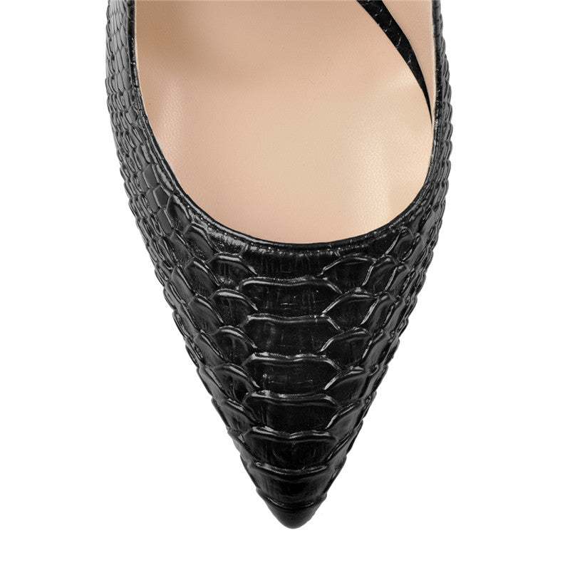 Amanda Reckonwith Slingback Fish Scale Pumps