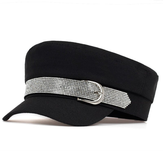Hella Cious Black Beret Hat