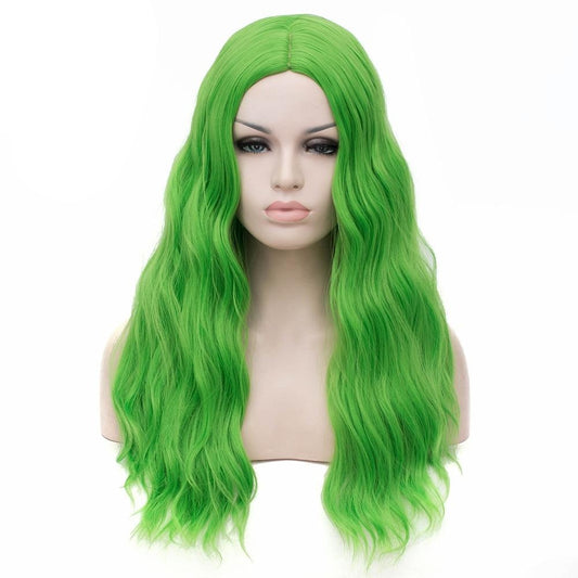 Poppy Cox Long Green Wig