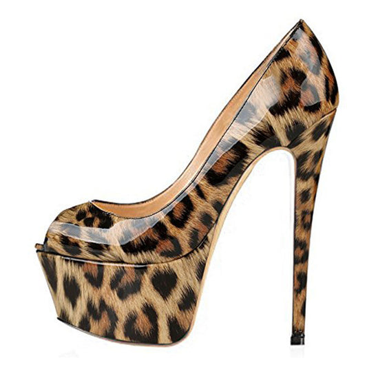 Slay the Stage in Ruby Ree Peep Toe Platform Heels – Drag Queen Must-Have for Fierce Height & Glamour!