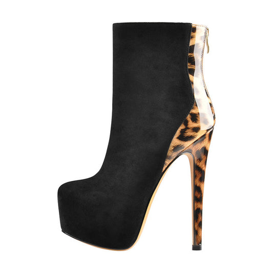 Ivy Profen Suede Platform Booties