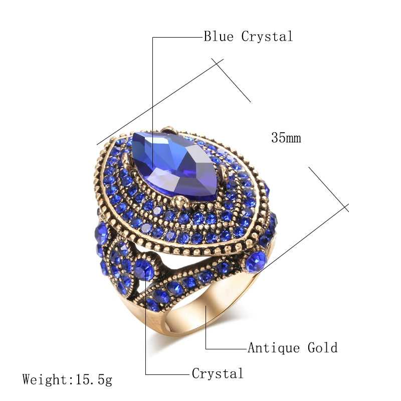 Juju Bee Crystal Ring