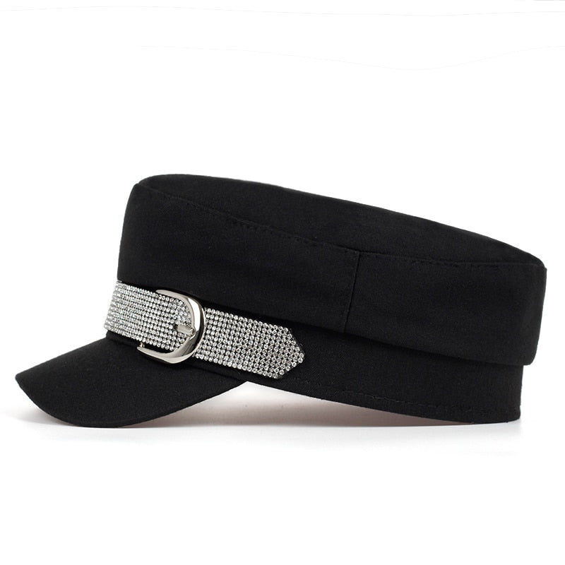 Hella Cious Black Beret Hat