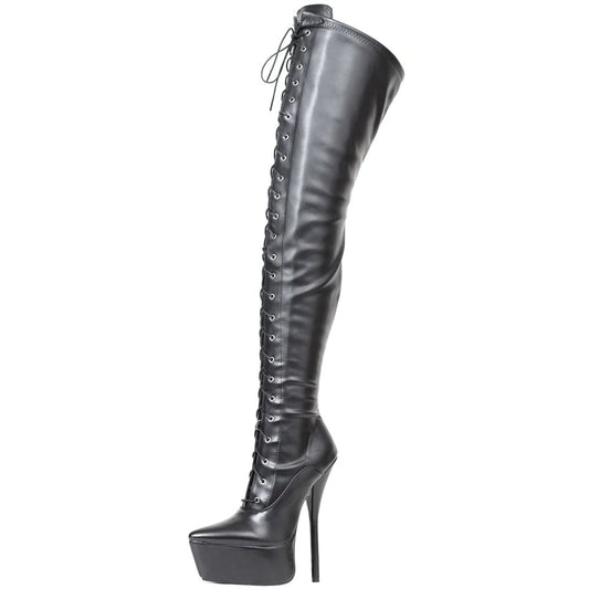 Over Knee Stretch Thigh High Boots