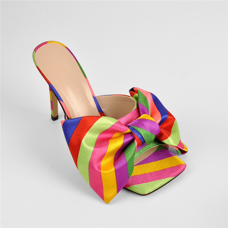Amelia Diefor Colorful Slip On Sandals