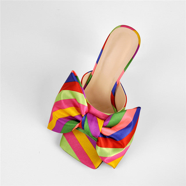 Amelia Diefor Colorful Slip On Sandals