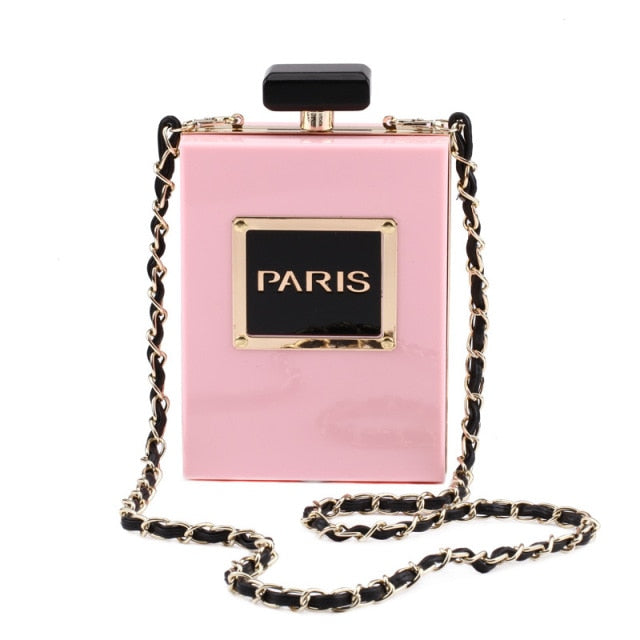 Lace Paris Perfume Bottle Bag