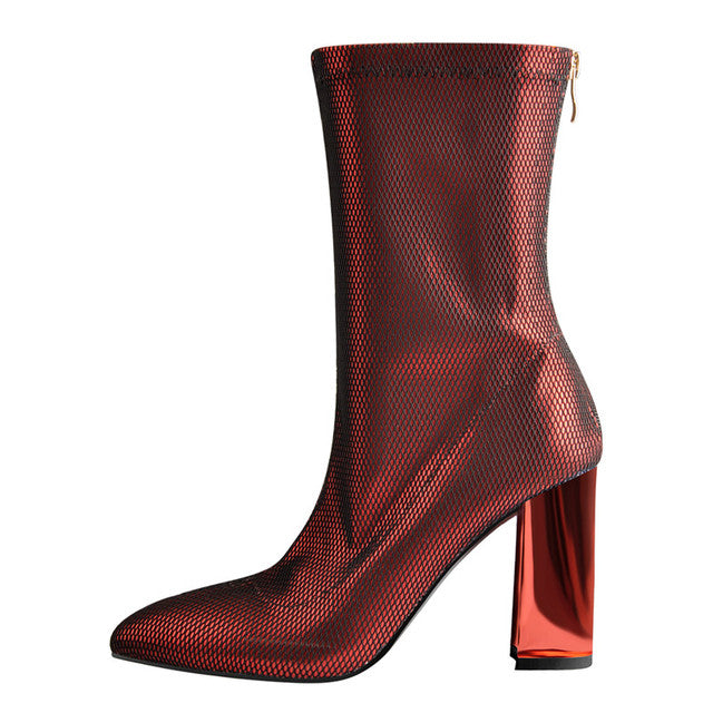 Madison Avenue Pointed Toe Booties