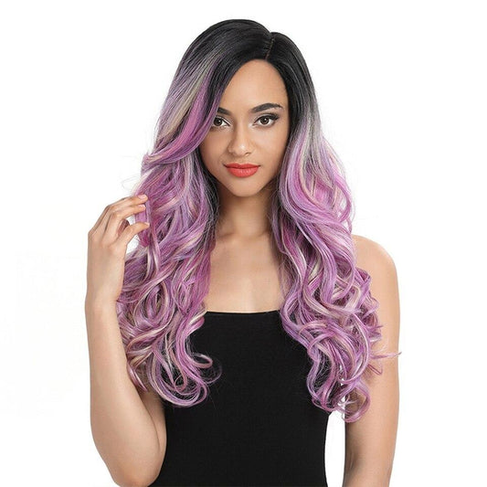 Siri Price Purple Wavy Wig