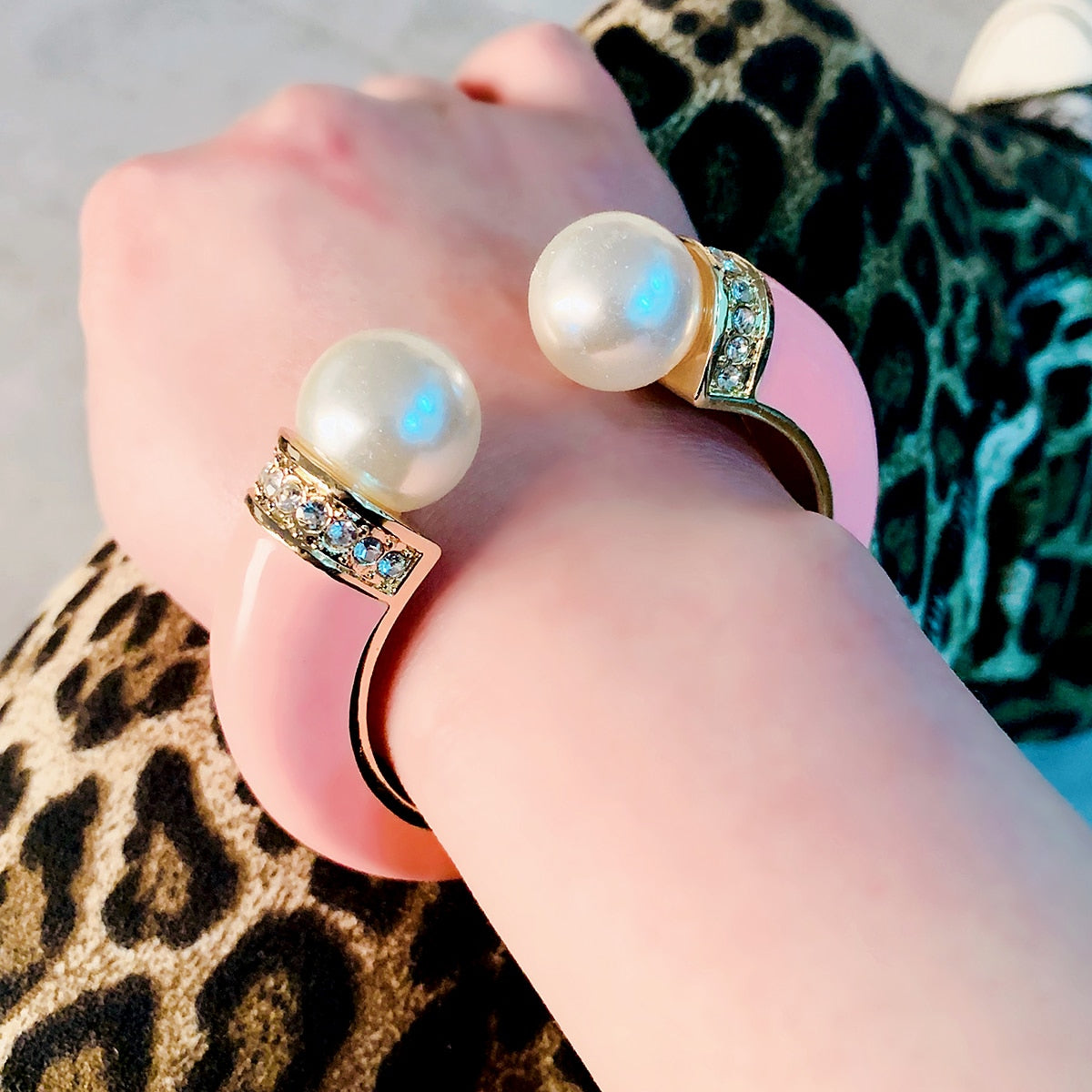 Tye Phun Double Pearl Bracelet