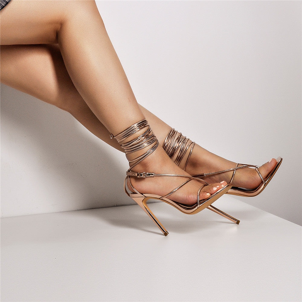 Angela Mercy Ankle Strap Sandals