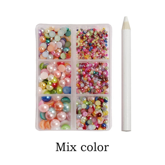 Mix Color Mixed Size Rhinestones Set (1000 Pcs)