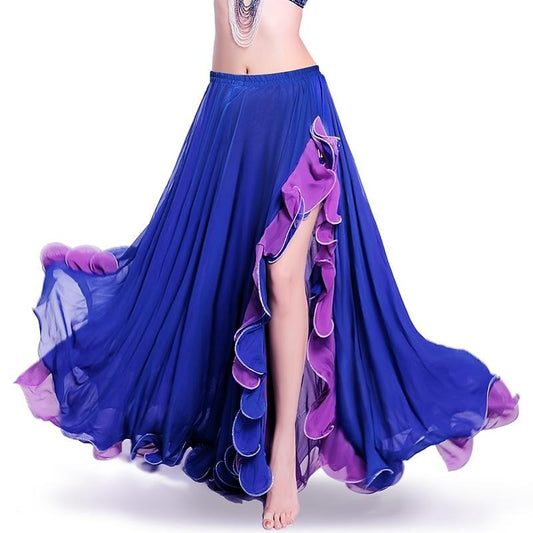 Eve Forric Slit Chiffon Skirt