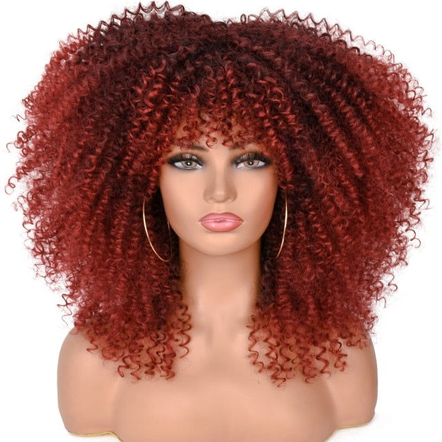 Cleo Patrix Afro Kinky Wig