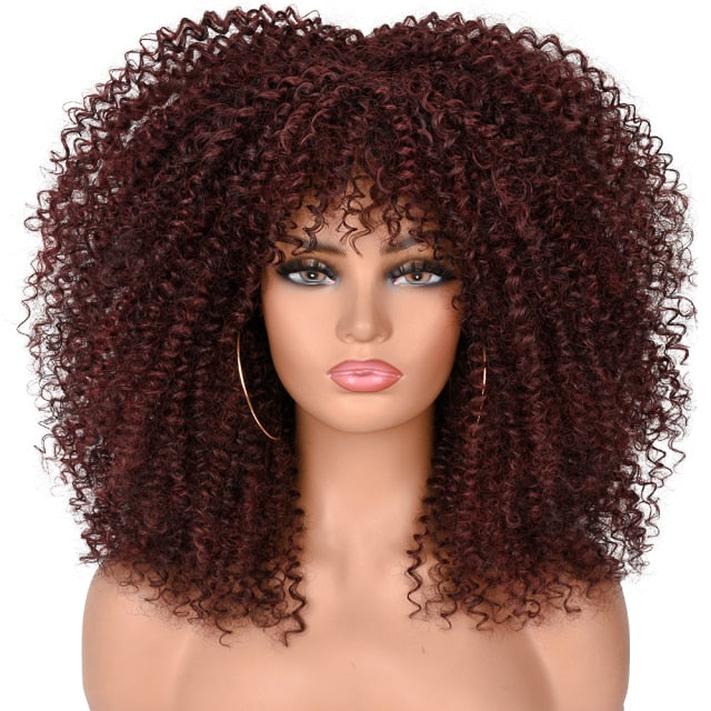 Cleo Patrix Afro Kinky Wig