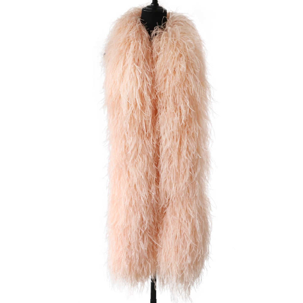 Fluffy Ostrich Feathers Boa