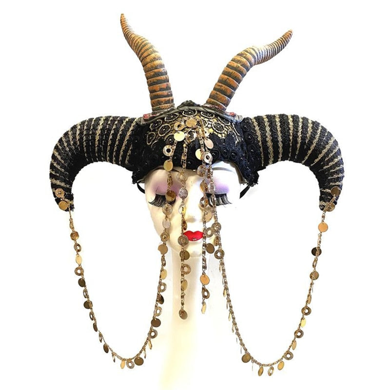 Ox Horns Headpiece