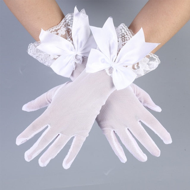 Bowknot gloves