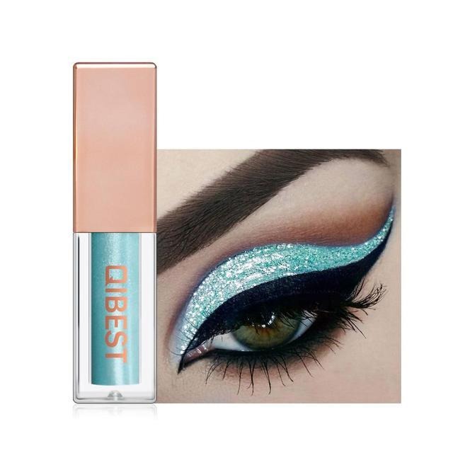 Aquamarine Liquid Glitter Eyeshadow