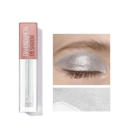 Silver Liquid Glitter Eyeshadow