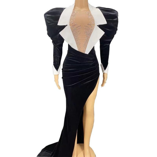 Sia Dowe 2 Piece Velvet Dress