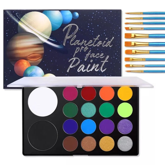 Face Paint Kit With Paint Brush