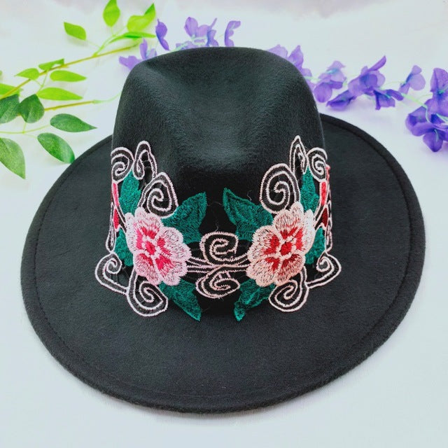 Luba Chevy Embroidered Floral Hat