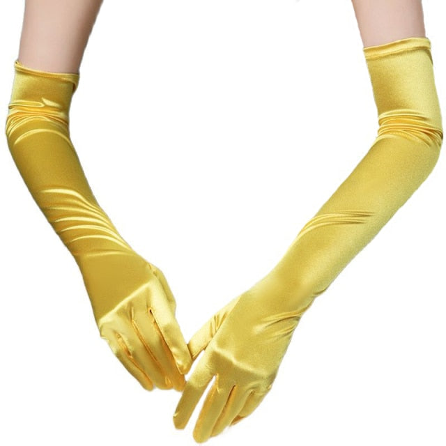 Daye Light Satin Gloves