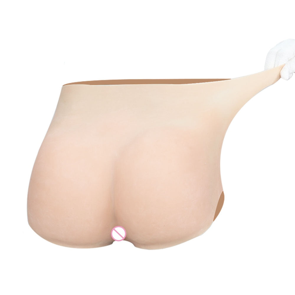 Hip & Button Enhancing Fake Vagina Panties