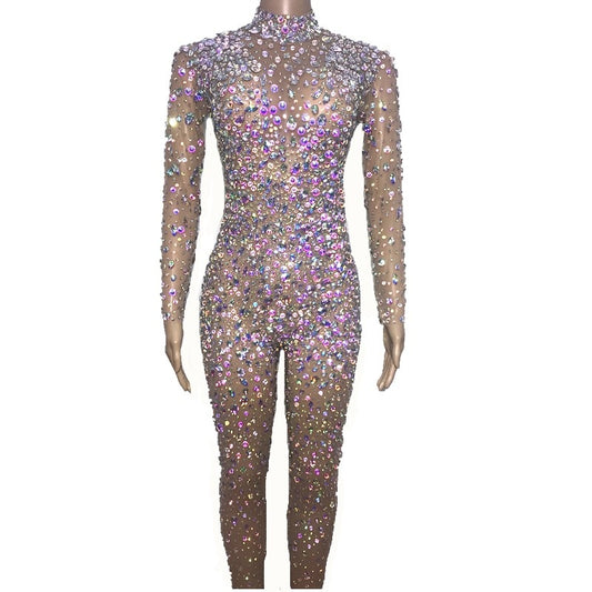 Annie Nigma Rhinestones Jumpsuit
