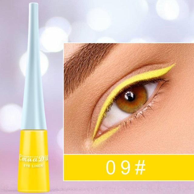 Yellow Waterproof Liquid Eyeliner