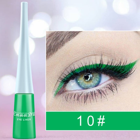 Green Waterproof Liquid Eyeliner