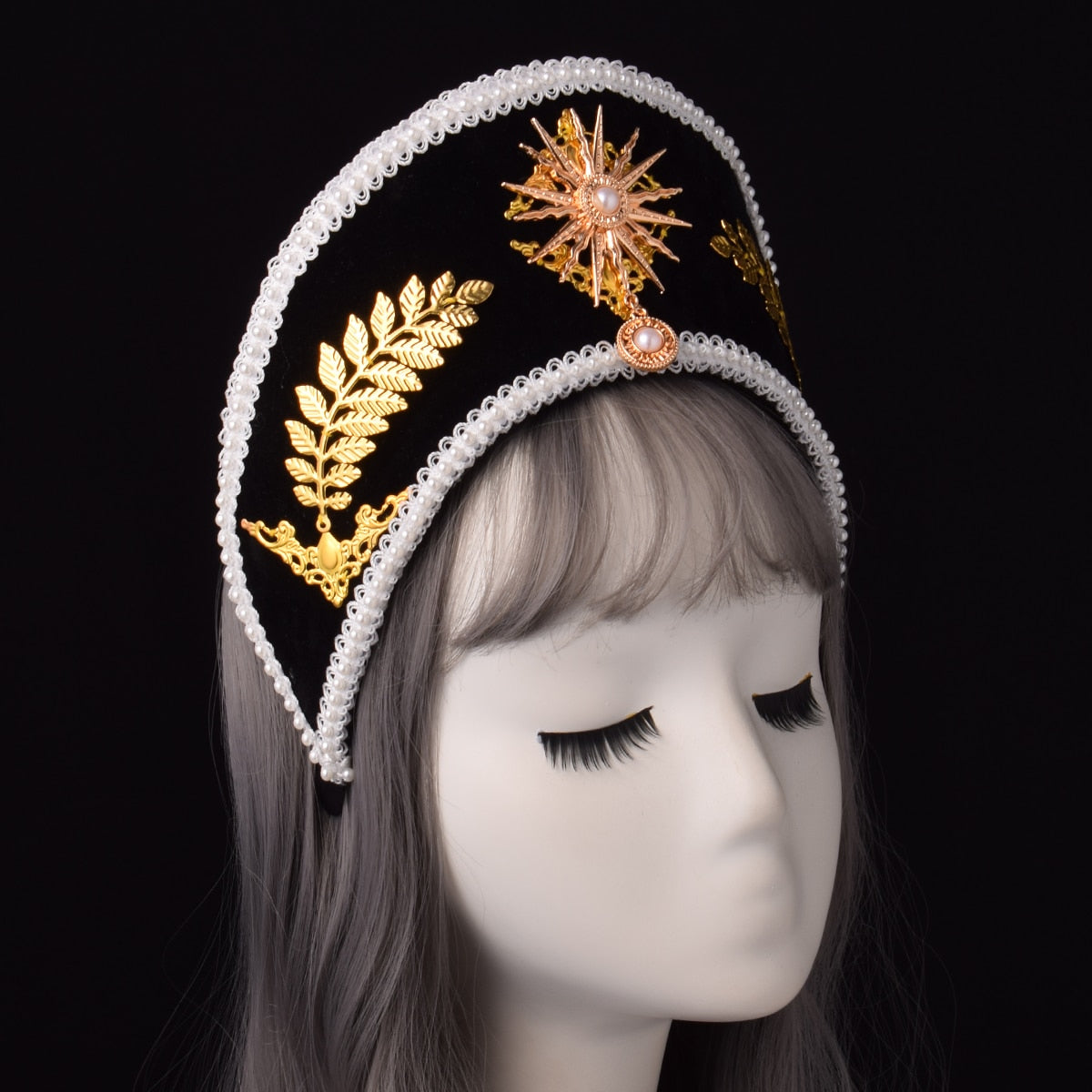 Baroque Crown Headpiece