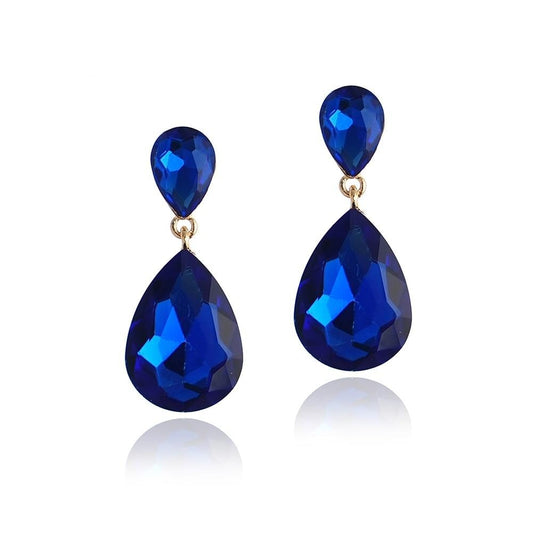 Lavish Lazuli Clip On Earrings