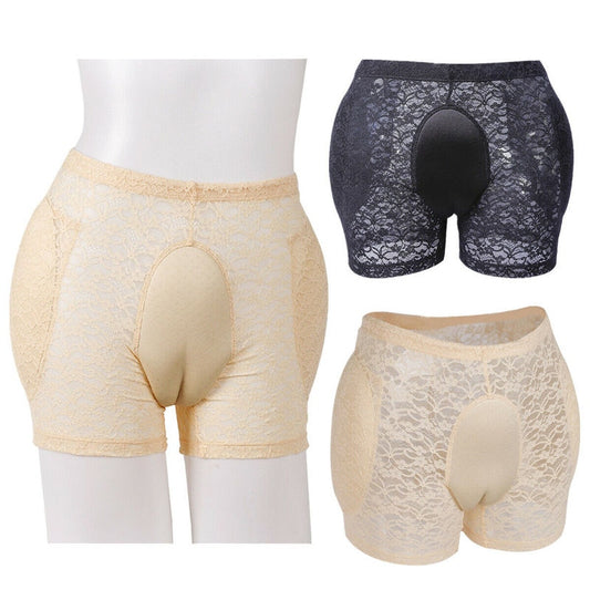 Camel Toe Seamless Panty Control Gaff Padded Fake Underwear Crossdresser