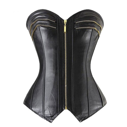 Adelle Light Leather Corset