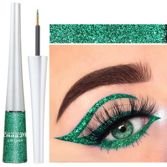 Green Diamond Glitter Eyeliner Pen