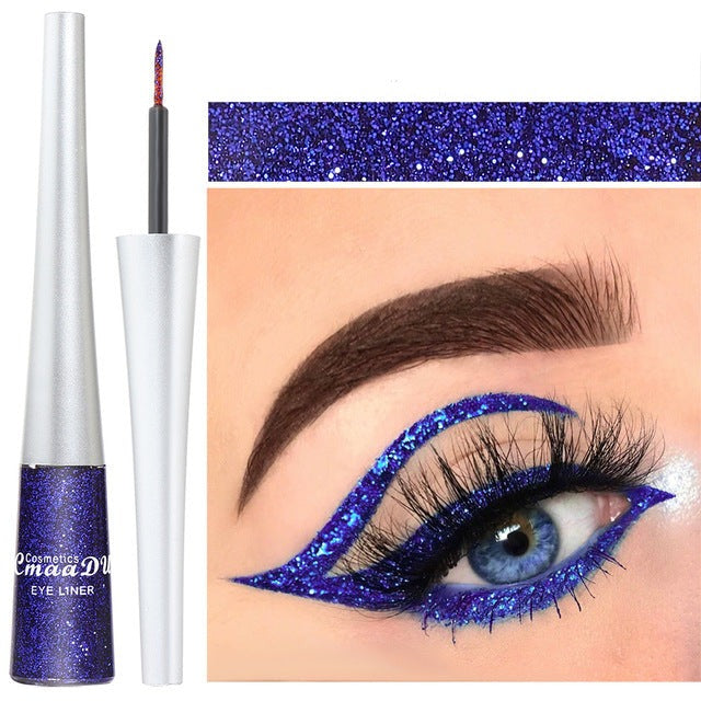 Purple Diamond Glitter Eyeliner Pen