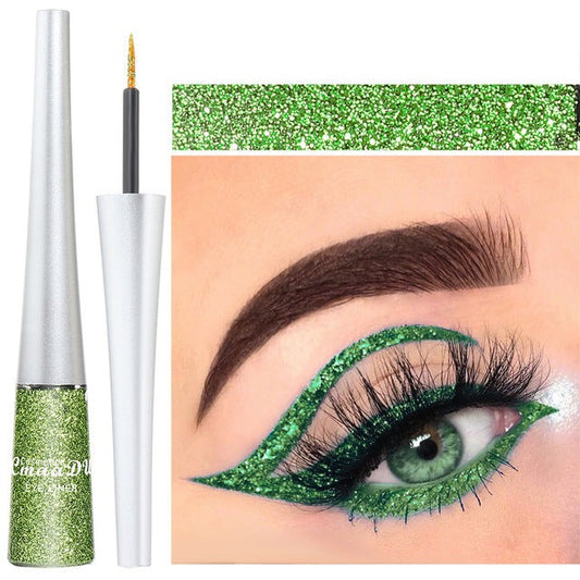 Emerald Green Diamond Glitter Eyeliner Pen