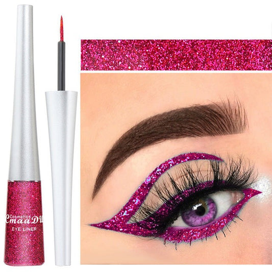 Rose Diamond Glitter Eyeliner Pen
