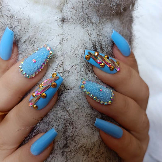 Marry Sipan Luxury Crystal Press On Nails