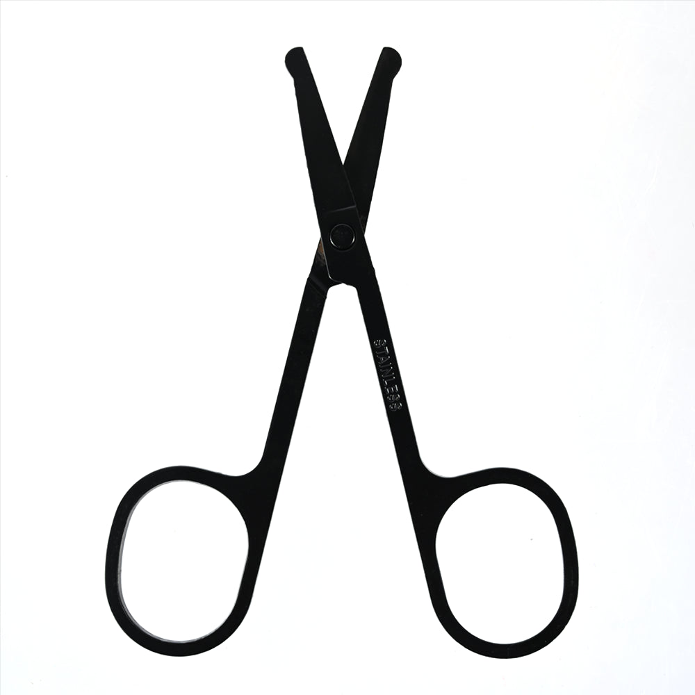 Curved Mustache Nose Ear Hair Remover Scissor