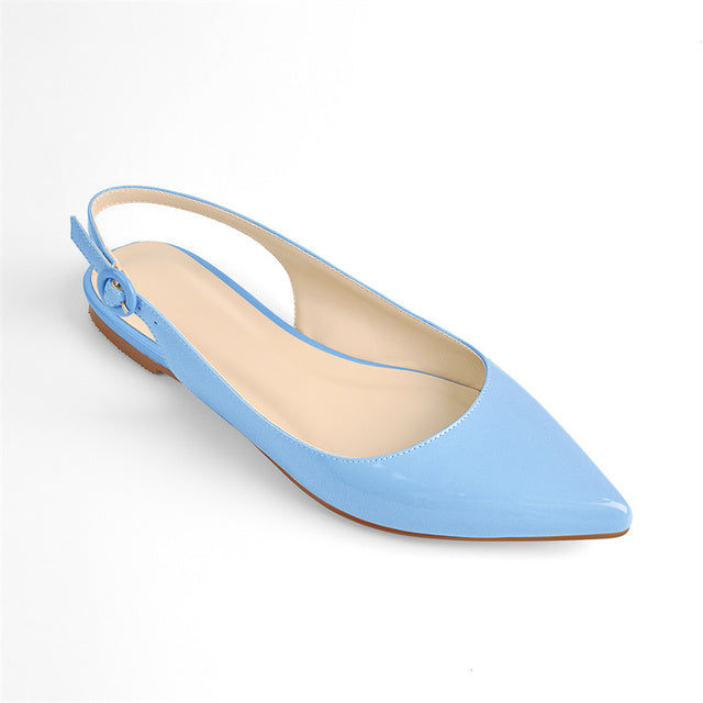Stormy Weather Pointed Toe Flats